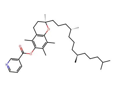 Vitamin E Nicotinate structure