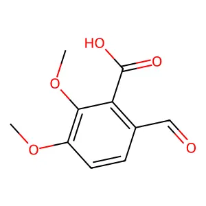 6-Formyl-2,3-dimethoxybenzoic acid structure
