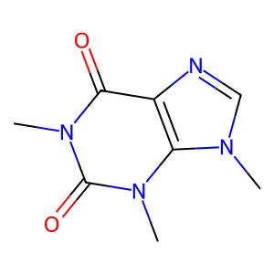Isocaffeine structure