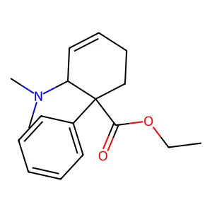 ethyl (1S,2R)-2-(dimethylamino)-1-phenylcyclohex-3-ene-1-carboxylate structure