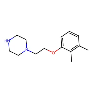 1-[2-(2,3-dimethylphenoxy)ethyl]piperazine structure