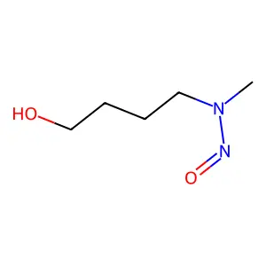 N-Methyl-N-(4-hydroxybutyl)nitrosamine structure