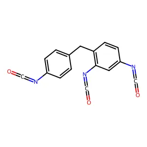 2-Cyanatodiphenylmethanediisocyanate structure
