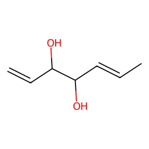 hepta-1,5-diene-3,4-diol structure