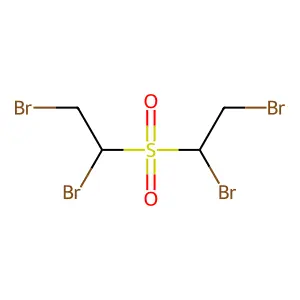 1,2-dibromo-1-(1,2-dibromoethylsulfonyl)ethane structure