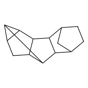 Dodecahydro-4,7-methano-2,3,8-methenocyclopent[a]indene structure