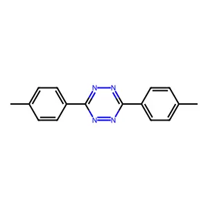 1,2,4,5-Tetrazine, 3,6-bis(4-methylphenyl)- structure