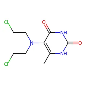 Chloroethylaminouracil structure
