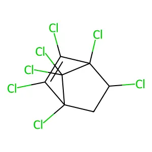 1,2,3,4,5,7,7-Heptachlorobicyclo[2.2.1]hept-2-ene structure