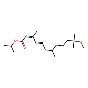 (+)-Methoprene(7S)-MethopreneZR 2458 structure
