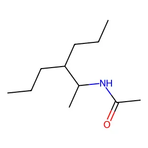 N-(3-propylhexan-2-yl)acetamide structure