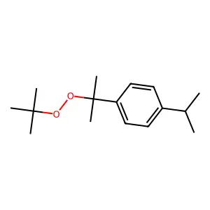 1-(2-tert-butylperoxypropan-2-yl)-4-propan-2-ylbenzene structure