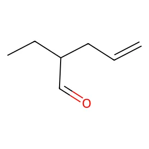 2-ETHYL-4-PENTENAL structure