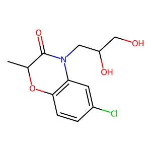 Diproxadol structure