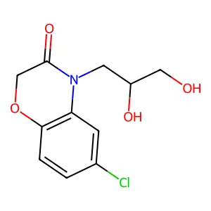 Compound C11H12ClNO4 structure