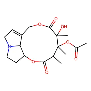 [(1R,4R,5R,6R,16R)-6-hydroxy-4,5,6-trimethyl-3,7-dioxo-2,8-dioxa-13-azatricyclo[8.5.1.013,16]hexadec-10-en-5-yl] acetate structure