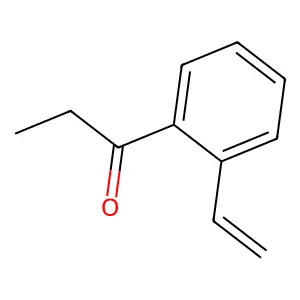 1-(2-ethenylphenyl)propan-1-one structure