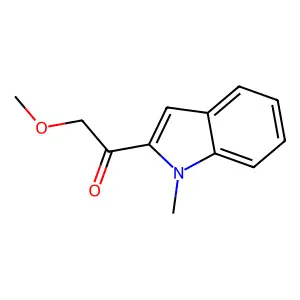 KETONE, METHOXYMETHYL 1-METHYL-2-INDOLYL structure