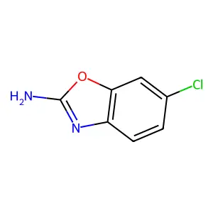 2-Amino-6-chlorobenzoxazole structure