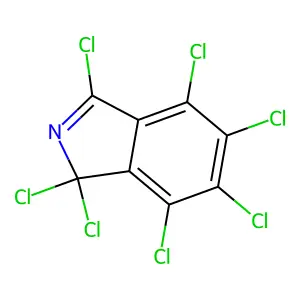 1,1,3,4,5,6,7-heptachloro-1h-isoindole structure