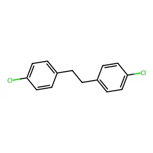 1,2-BIS(4-CHLOROPHENYL)ETHANE structure
