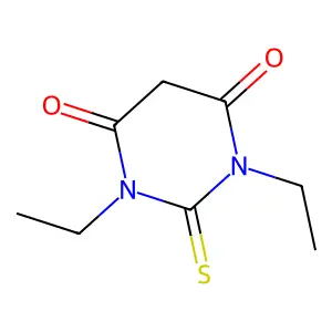 1,3-Diethyl-2-thiobarbituric acid structure