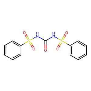 1,3-bis(benzenesulfonyl)urea structure