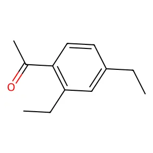 1-(2,4-Diethylphenyl)ethan-1-one structure