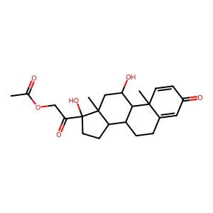 prednisolone acetate structure
