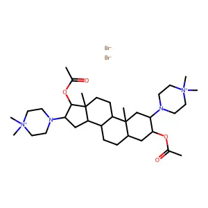 PIPECURONIUM BROMIDE structure
