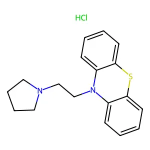 PYRATHIAZINE HYDROCHLORIDE structure
