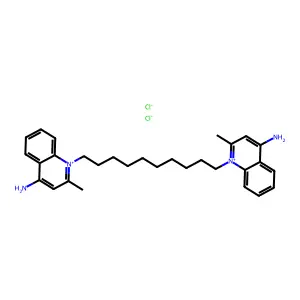dequalinium chloride structure