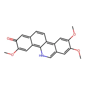 N-Demethylfagaronine structure