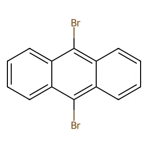 Compound C14H8Br2 structure