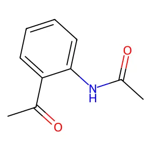 N-(2-Acetylphenyl)acetamide structure