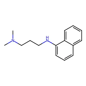 N,N-Dimethyl-N'-naphthylpropane-1,3-diamine structure
