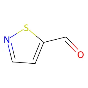1,2-thiazole-5-carbaldehyde structure