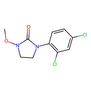 1-(2,4-dichlorophenyl)-3-methoxyimidazolidin-2-one structure