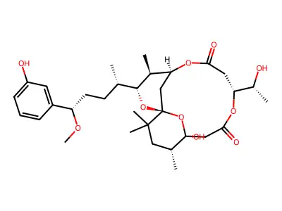 Debromoaplysiatoxin structure