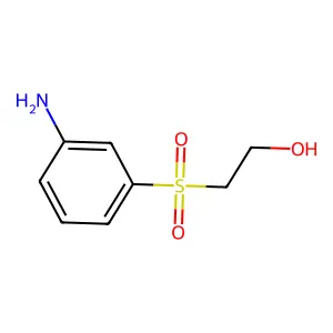 Ethanol, 2-[(3-aminophenyl)sulfonyl]- structure