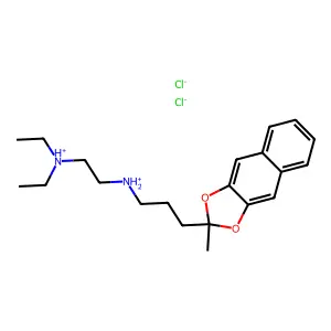 Compound C21H32Cl2N2O2 structure