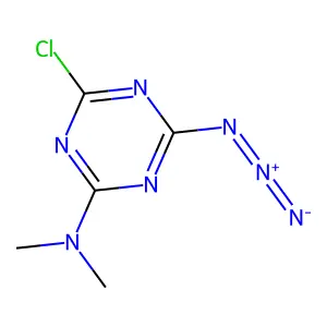 Compound C5H6ClN7 structure