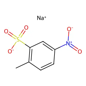 sodium 2-methyl-5-nitrobenzenesulfonate structure