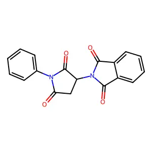 Compound C18H12N2O4 structure