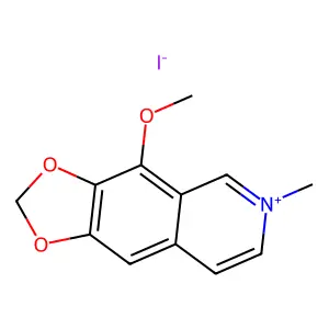 O-Methyltarconine iodide structure