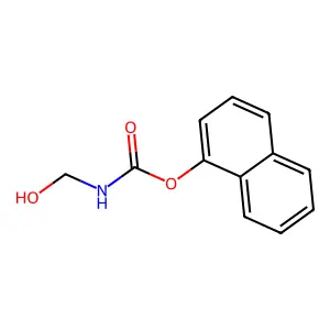 N-(Hydroxymethyl)carbaryl structure