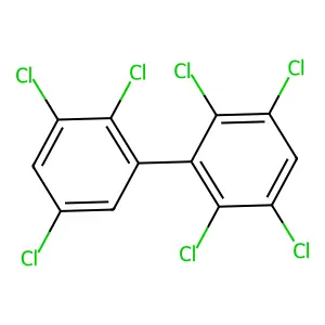 2,2',3,3',5,5',6-HEPTACHLOROBIPHENYL structure