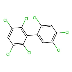 2,2',3,4',5,5',6-HEPTACHLOROBIPHENYL structure