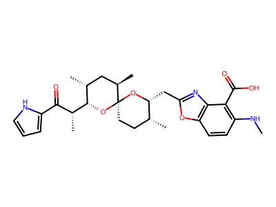 Calcimycin structure
