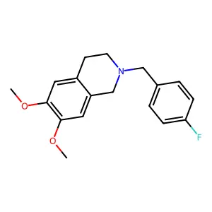 Compound C18H20FNO2 structure